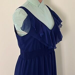 OLD NAVY Midnight Blue Floral Dress